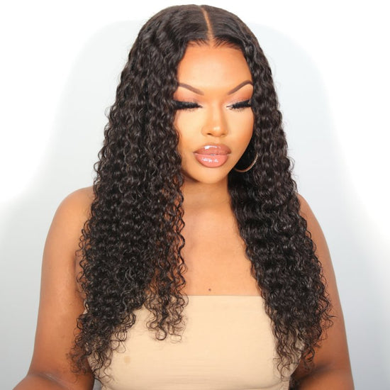 Deep Wave Wig Undetectable HD Lace Glueless Lace Wig - CLY002