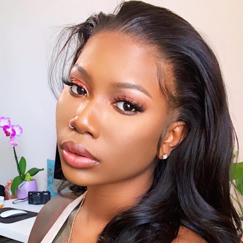 Silky Straight Wig Undetectable HD Lace Glueless Lace Wig - STW002